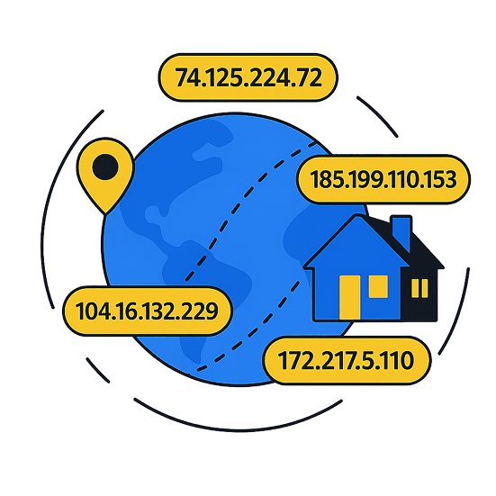 Proxy Network Illustration